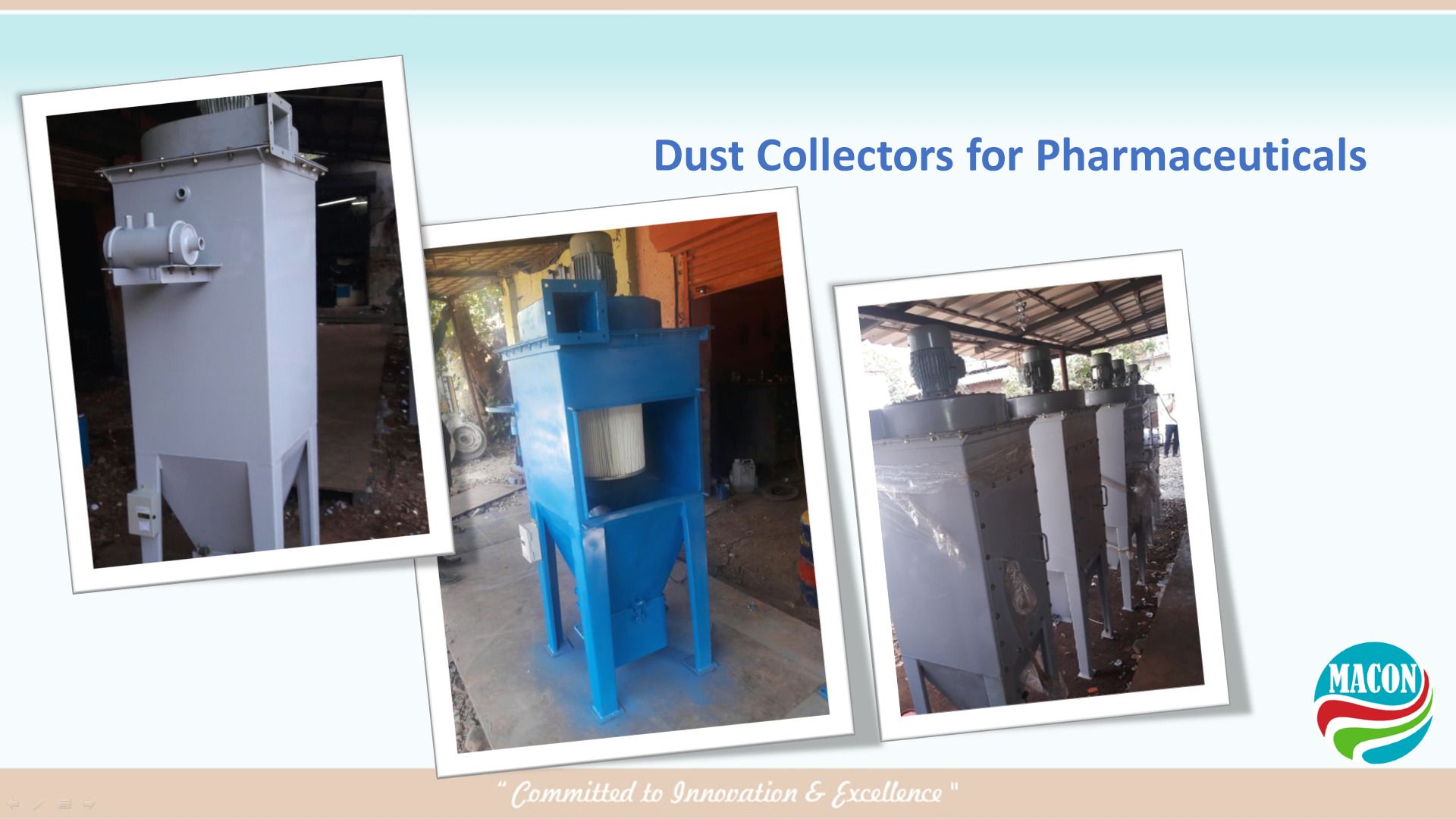 Dust Collectors for Pharmaceuticals